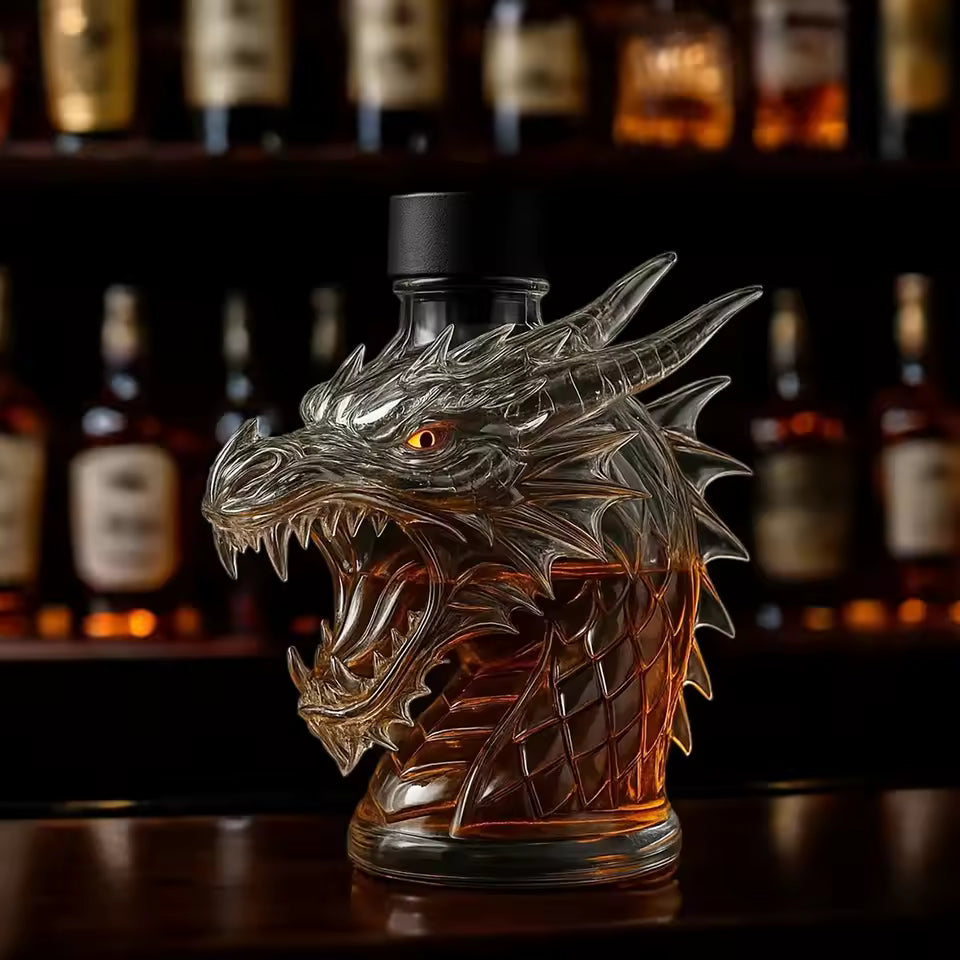 Whiskykaraffel – Drage-udgave