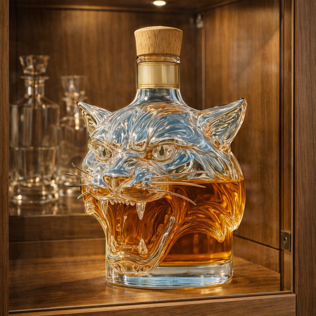Whiskykaraffel – Tiger-udgave