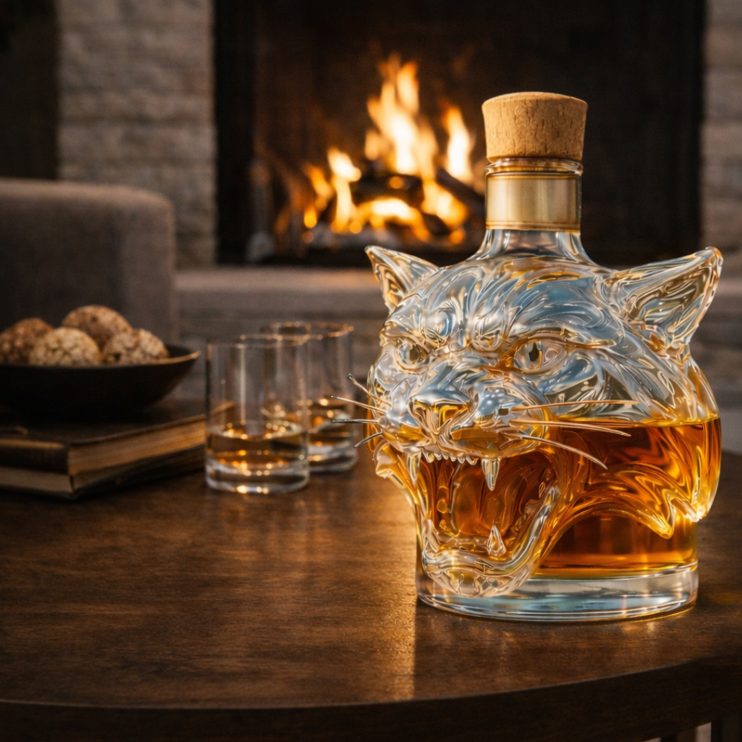 Whiskykaraffel – Tiger-udgave