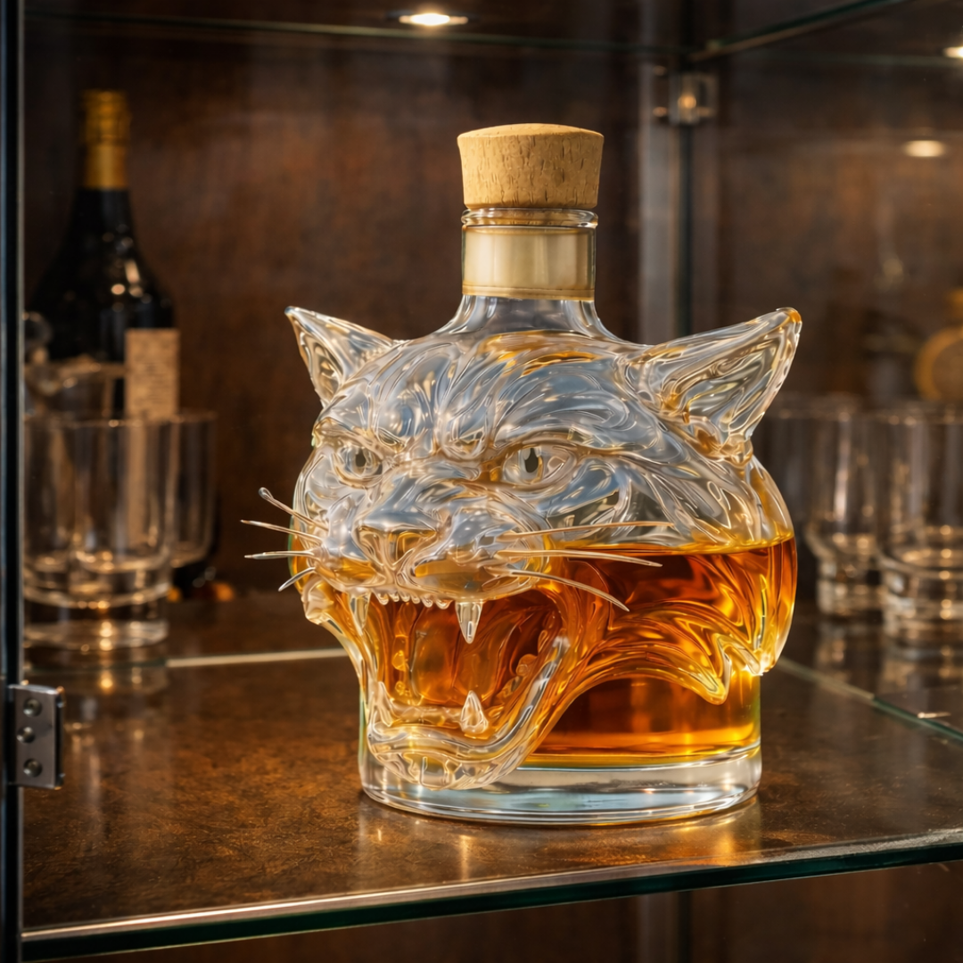 Whiskykaraffel – Tiger-udgave