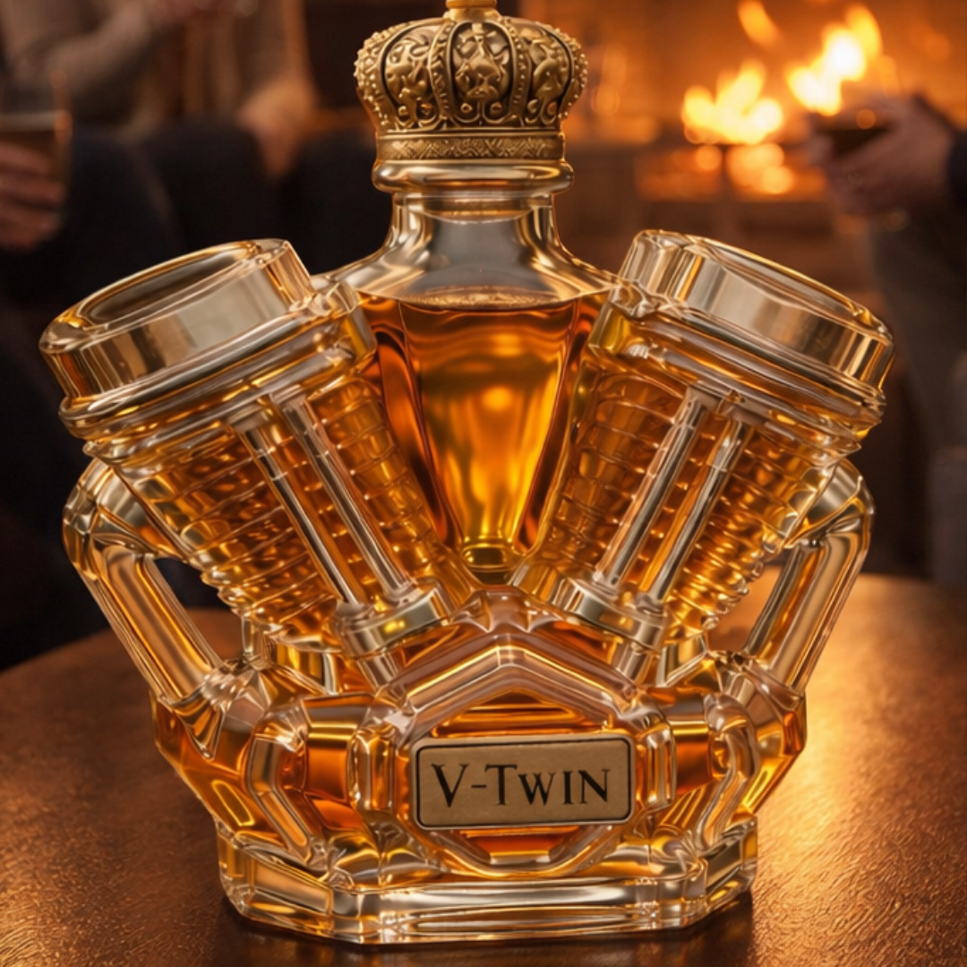 Whiskykaraffel – V-Twin-udgave