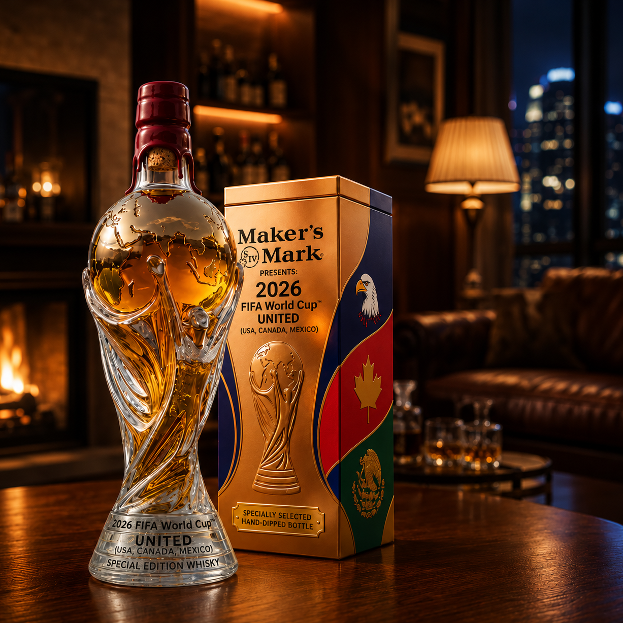 Whiskykaraffel – VM 2026-udgave