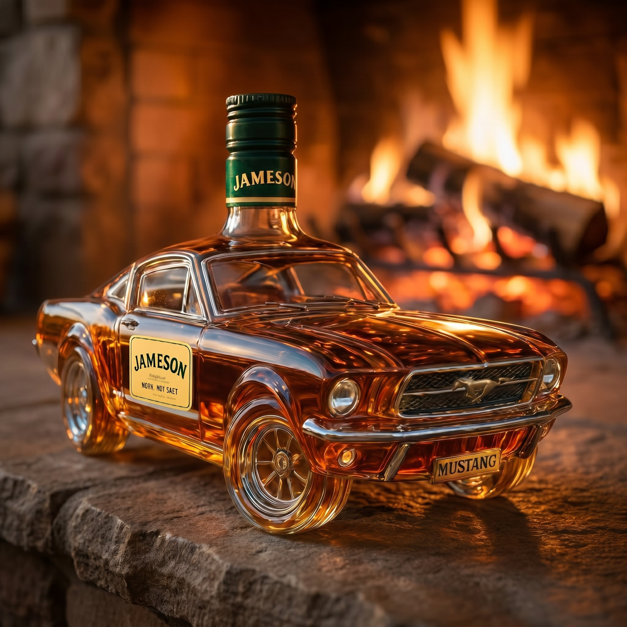 Whiskykaraffel – Mustang-udgave